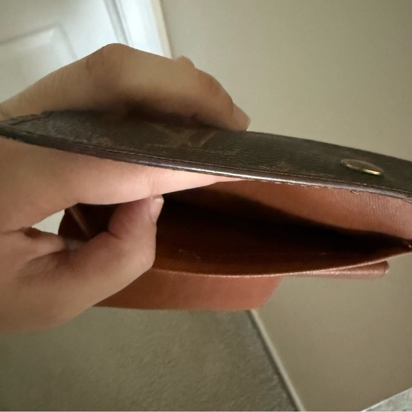 Louis Vuitton Vintage LV Brown Monogram Logo Trifold Wallet - Picture 12 of 15